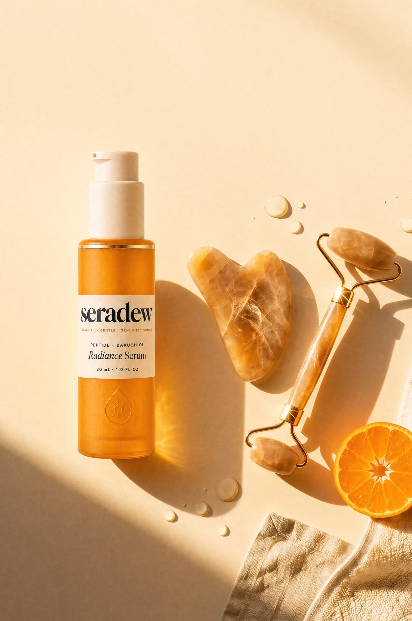 The Ritual Kit - Peptide + Bakuchiol Serum, Gua Sha, Roller