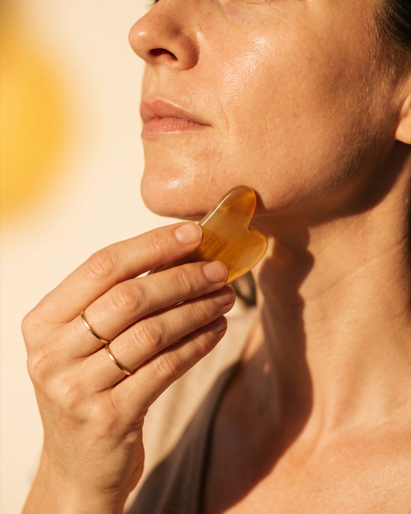 Sculpt with gua sha